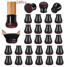 24x Stuhlbein mit Filz