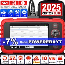 2025 Launch CRP123X PRO Profi KFZ OBD2 Diagnosegerät Auto Scanner Auslesegerät