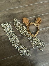 Kostüm Leopard Mädchen Ohren Handschuhe