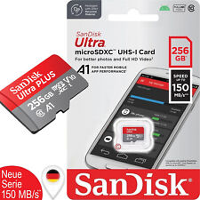 SanDisk ULTRA A1 micro SD Speicherkarte 256GB 150MB/s *