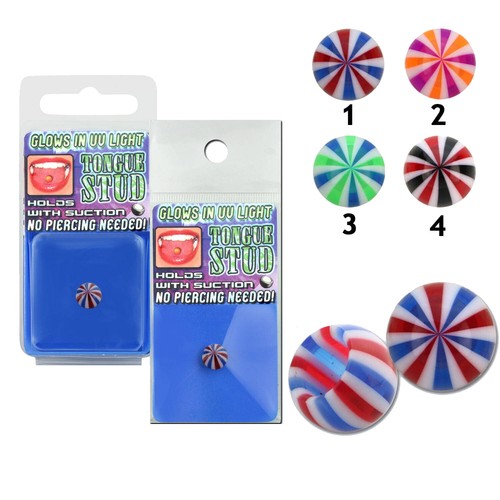 Zungenpiercing fake wasserball - zungenpiercing,