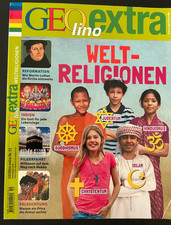 GEOlino extra Nr. 55 WELT-RELIGIONEN tolle, schöne Kinderzeitschrift Zustand gut