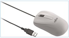 Premium Fujitsu Maus M520 USB - Computer PC Laptop optische Mouse weiß