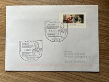 Briefmarken, Bund,Brief Ausgabe 2011,Thema SSTBerlin, 200 Jahre Kriminalpolizei