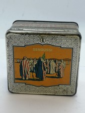 Alte Blechdose Reemtsma Cigaretten Senoussi Vintage 50er Jahre (B86)