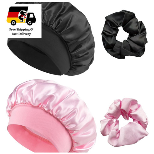 Satin schlafhaube stück - satin, 2