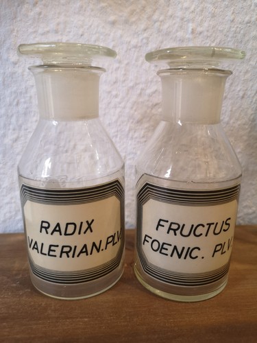 Antike apothekerflaschen - 2,