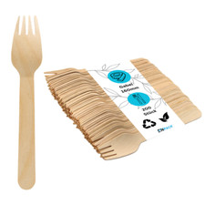 Holzgabeln Einweg 200 Stück -
