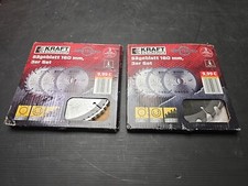 2 X 3er Set Kraft Holz Handkreissäge Sägeblatt Ø 160 mm x 2,4 x 30 (20) (16)  