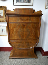 ORIGINAL Lyra Sekretär 1850 Biedermeier Schreibtisch Mahagoni Empire