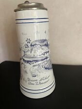 Rolinck Bierkrug mit Henkel Bierglas  Wallenstein-Seidel 1992 Spezialanfertigung