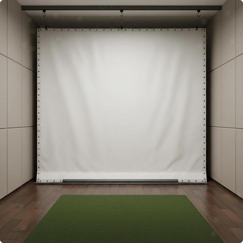 Golfsimulator käfig mit - käfig,