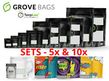 Grove Bags TerpLoc (Made in U.S.A) - SETS  - 3,5g bis 500g & Special Editions