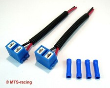 2x H7 Set Keramik Lampenfassung Fassung Stecker Reparatur Kabel 55 Watt PX26d 