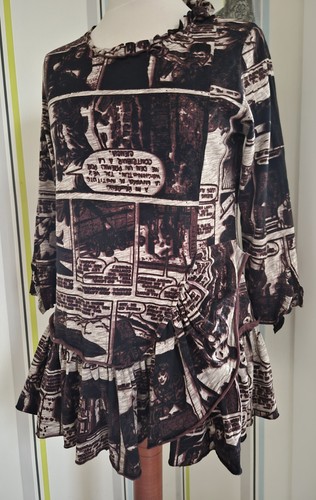 Rundholz shirt tunika comic - bl,