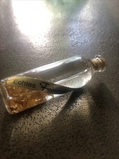 Echtes Feingold,Flocken In Glas 24 Karat 