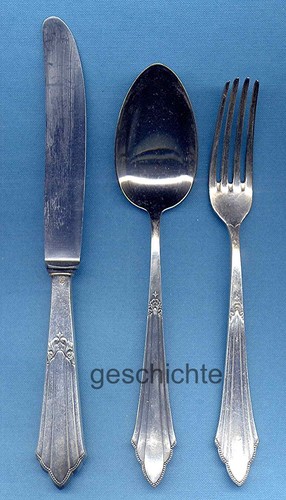 Besteck fächermuster 6 - besteck,,