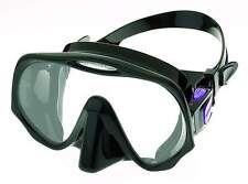 Atomare Frameless Ultraclear Tauchmaske, Apnoetauchen Scuba Schnorcheln Md BK /
