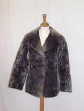 Damen-Pelzjacke Gr. 40, Kürschner Mayer Wangen, Brauntöne Langarm, halblang