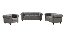 Sofa-Set 3tlg. gepolsteter