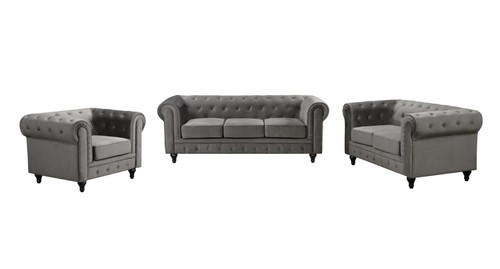 Sofa set 3tlg gepolsteter - sofa-set, 3tlg.