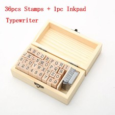 Vintage Holz Stempelset