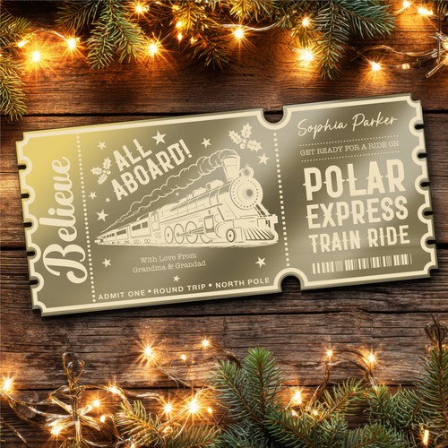 Bronze spiegel acryl ticket - bronze,