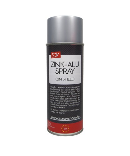 Zink alu spray - 98%, rein