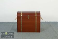 Hübsche Antik Stil Wäschetruhe Truhe Retro Wäschekorb Vintage Korb