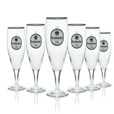 6x Krombacher Bier Glas 0,25l