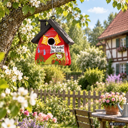 Nistkasten für vögel - vögel, aus