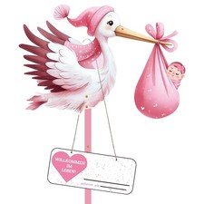 Klapperstorch Set zur Geburt