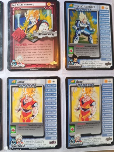Dbz karten lot 240 holo - 240+,