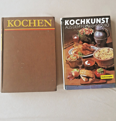 Kochbücher ddr ware - kochbücher,