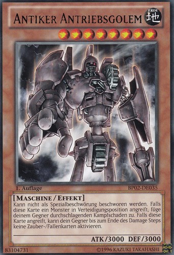 Yugioh bp02 de035 - yugioh, antiker