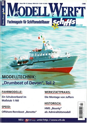 Modell werft 1999 nr 2 - modell, nr.2