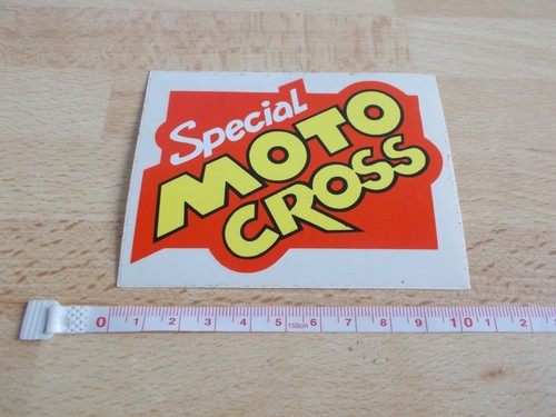 Aufkleber spezial moto cross - spezial,