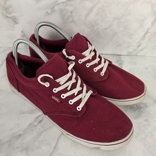 Vans burgundy canvas sneaker - vans,