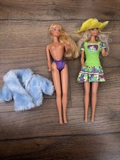 2 Barbie Puppen 90er Jahre