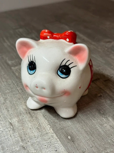 Süßes vintage sparschwein - vintage,
