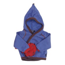 Ubang Babblechat, Kapuzenpullover, Größe: 116, Blau/Rot, Unisex (Kinder) #vqz