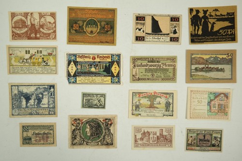 Konvolut kriegsgeld notgeld - konvolut,
