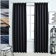 2x Vorhang Verdunkelung mit