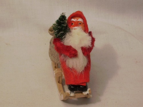 Weihnachtsmann mit schlitten - mit,