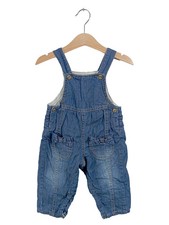 STEIFF Latzhose Overall Kinder Bestickt 100% Baumwolle Blau Gr. 74