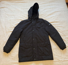 Wellensteyn Winter Mantel Herren L Gladiator Jacke Anthrazit Schwarz