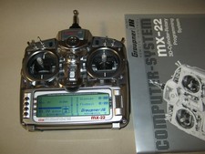 neuwertiger Graupner Sender MX 22 mit 35 Mhz- Modul TOP - Sender 