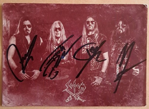 Sodom orig autogramm - orig,