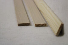 (a68)  10Stk 100cm Rechteckleiste Kiefer ca. 5x23mm Vierkant Holzleisten