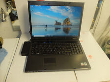 Dell Vostro 1710 Laptop 17,3" Display T9300 2,50 Ghz RAM 4 GB HDD 250 GB akku ni